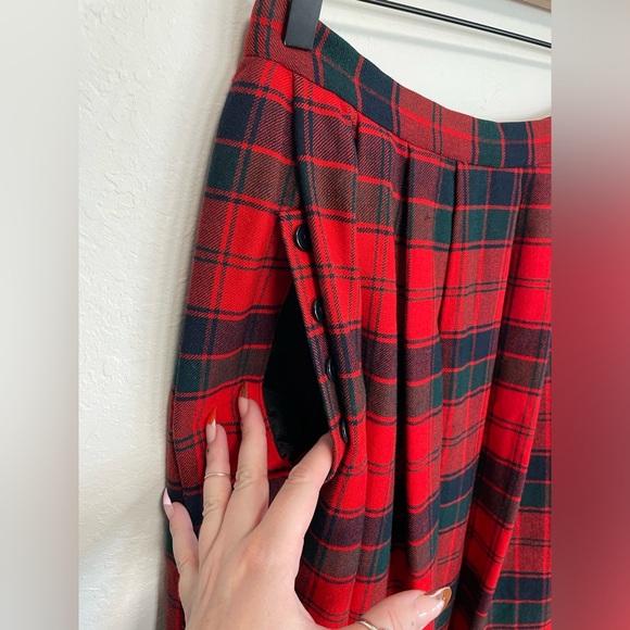 Vintage Plaid Maxi Skirt - Picture 5 of 14